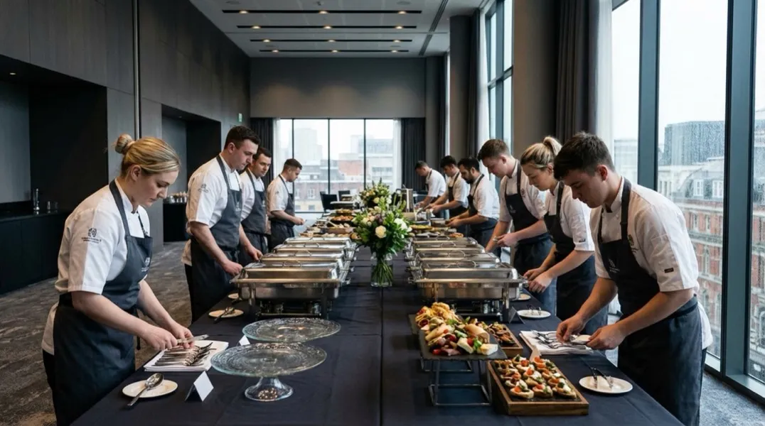 Guide to corporate catering services and pricing in the UK