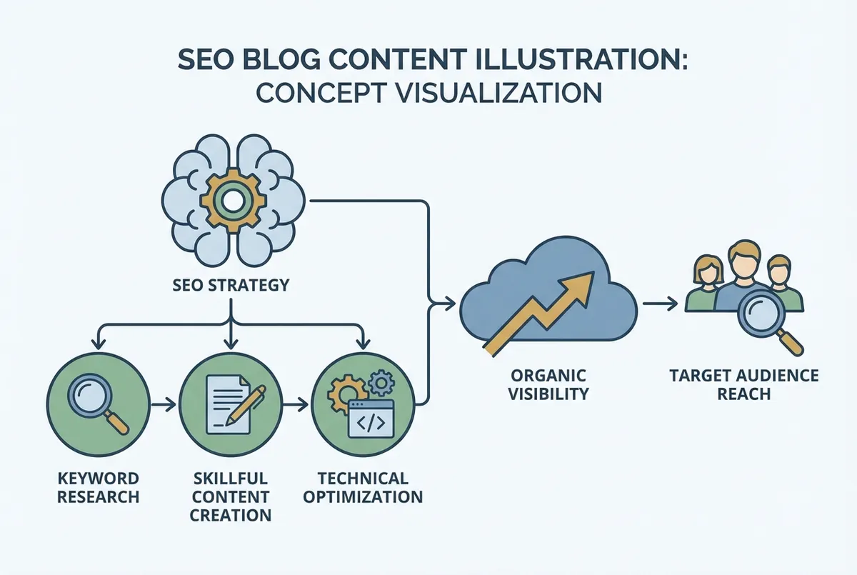 Flowchart showing five steps of menu cost calculation from ingredients to final cost