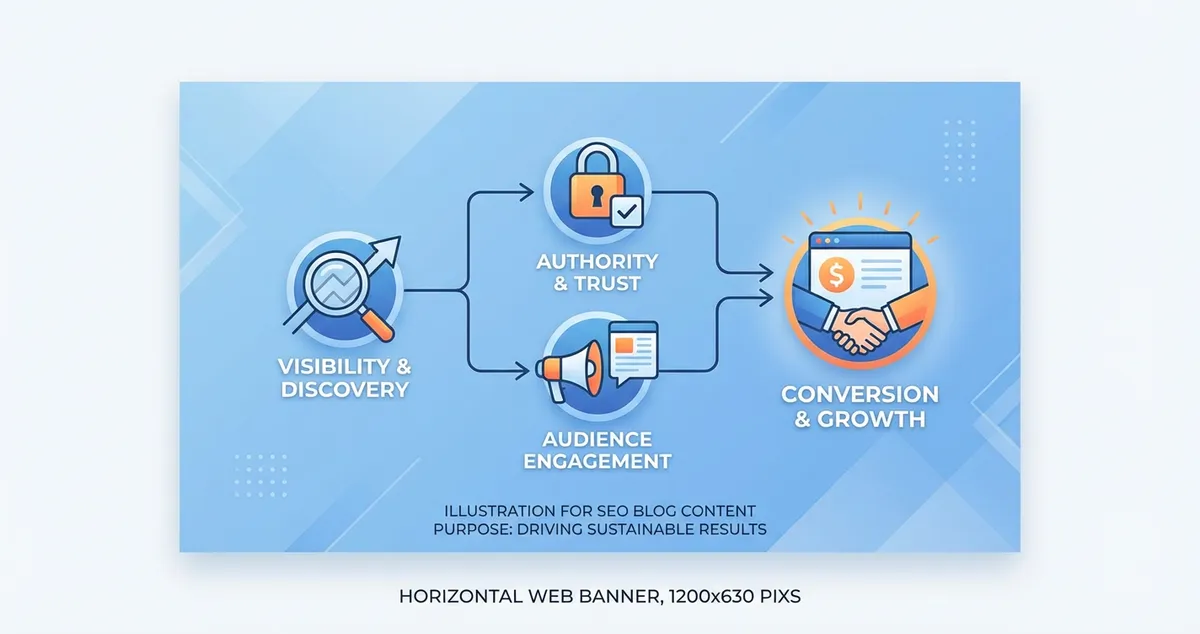 Step-by-step diagram showing online ordering setup process for small restaurants