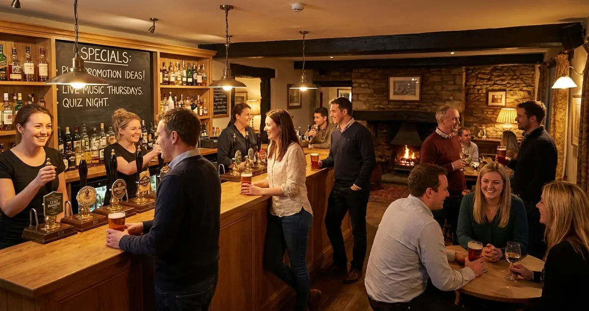 Pub promotion ideas guide for UK independent pubs