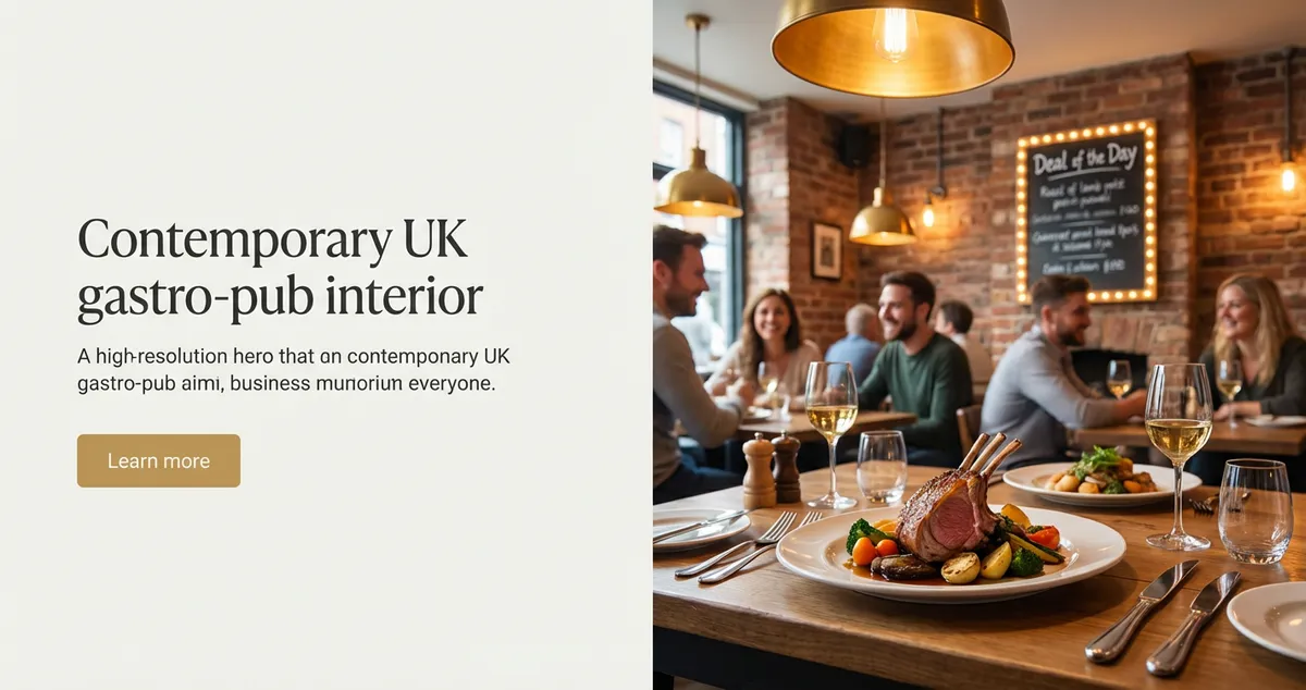 Chef writing restaurant deal of the day special on chalkboard