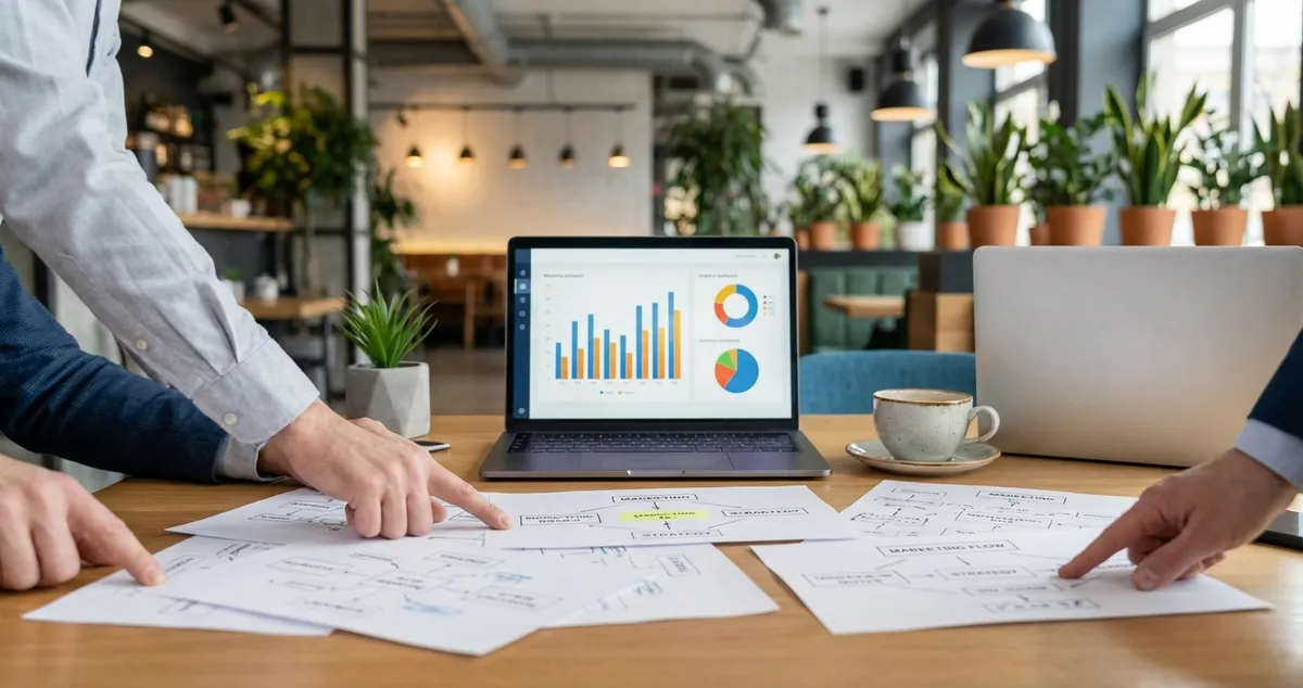 Restaurant digital marketing strategy framework