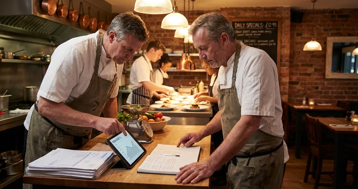 Restaurant food cost formula calculation with ingredients and calculator