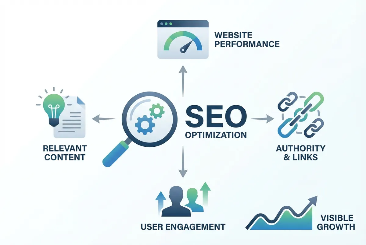 Google Business Profile optimization checklist showing key elements to complete