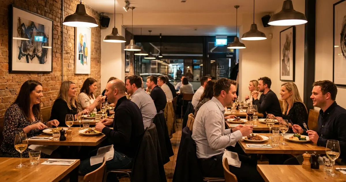 UK restaurant trends 2024 showing dining patterns and technology adoption