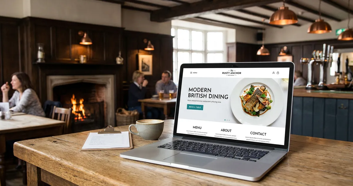 Restaurant website examples showcasing effective design for UK independents